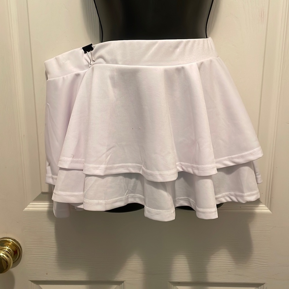 White Mini Skirt 🤍